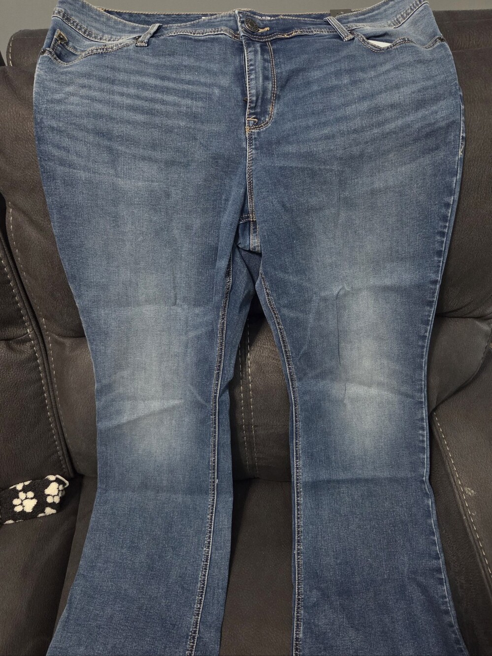 Torrid Mid Wash Lux Slim Boot Super Stretch